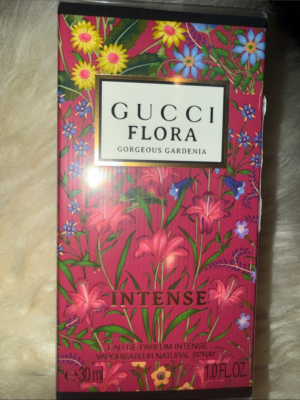 Gucci Floral Pink and Yellow Intense Box